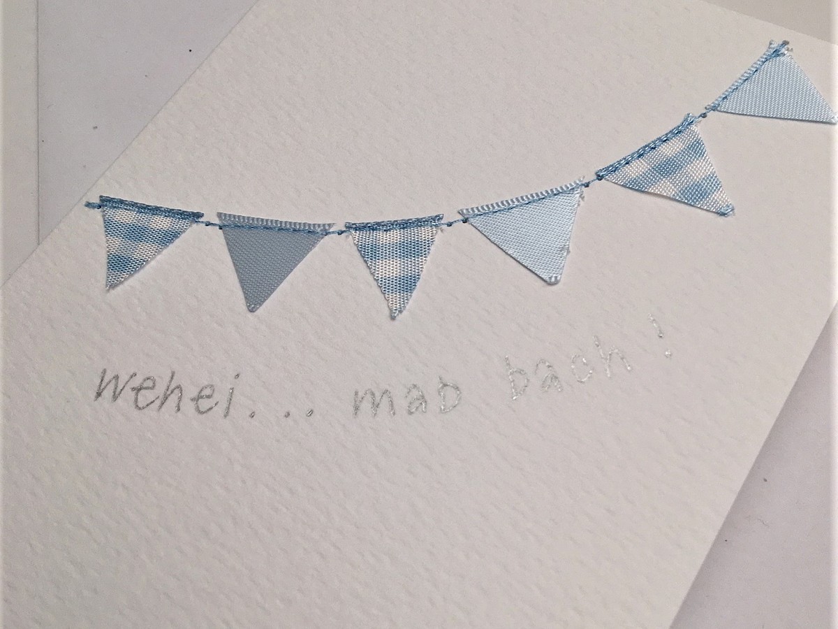 3 cerdyn cymysg Mab Bach